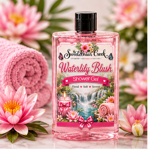 Waterlily Blush Shower Gel + Bubble Bath