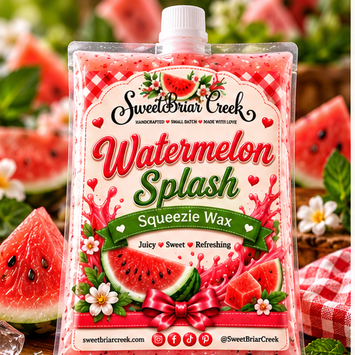 Watermelon Splash Squeezie Wax + Scoopable melts for Waxwarmer