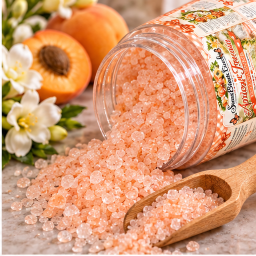 Apricot Freesia Fizzy Bath Salt Soak