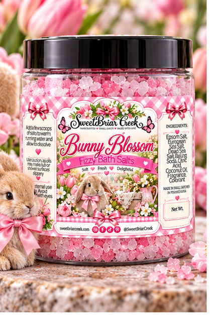 Bunny Blossom Fizzy Bath Salt Soak